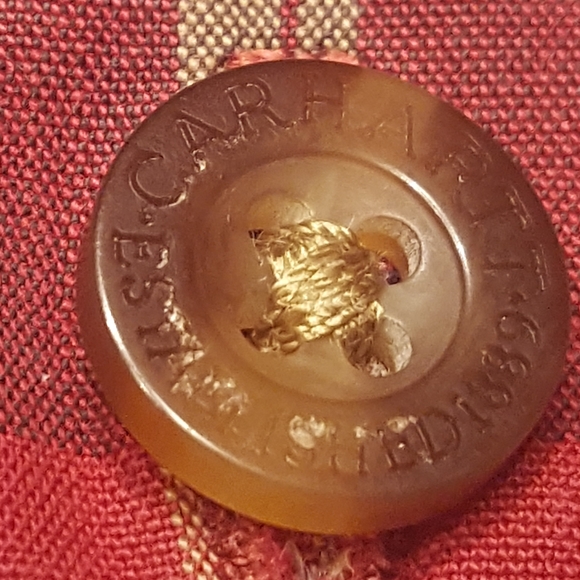 Carhartt Button Down Flannel. Red. S - Picture 5 of 5